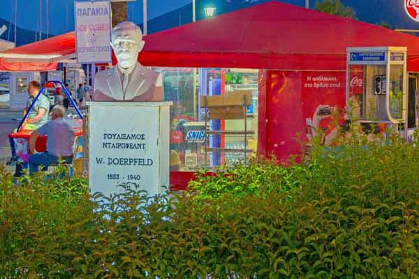 Nydri Wilhelm Dörpfeld Denkmal