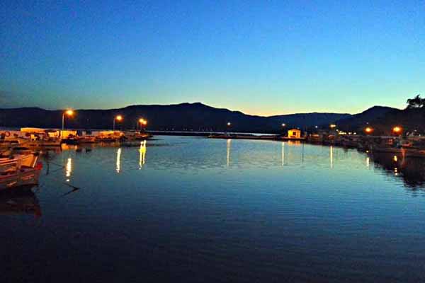 Fischerhafen von Skala Kallonis