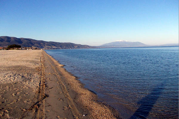 Asprovalta am Strand