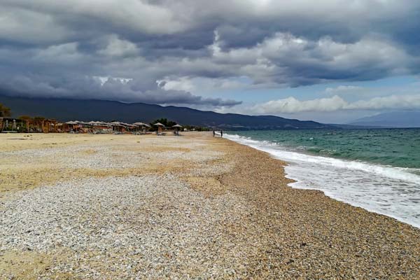 Asprovalta am Strand