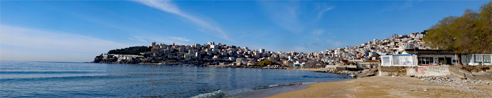 Kavala Panorama Strand