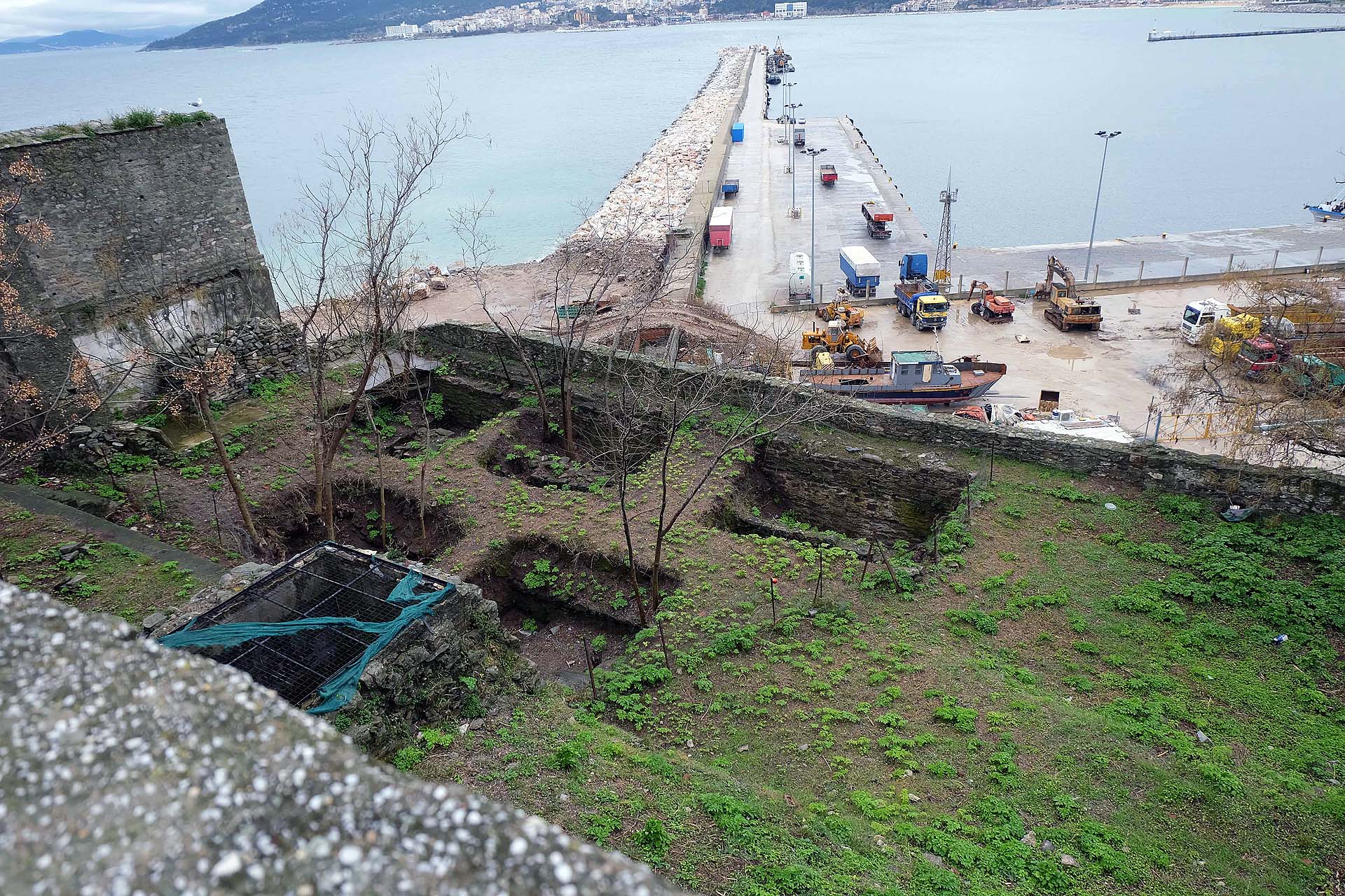 Kavala Stadtbefestigung