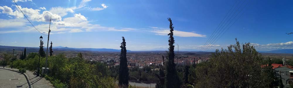 Kilkis Panorama Ausblick