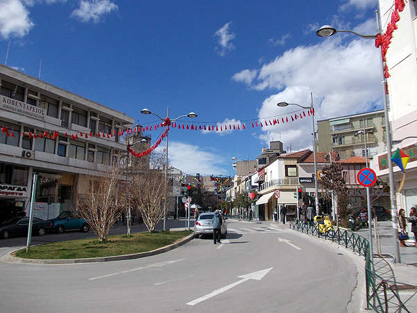 Kozani Hauptstrasse