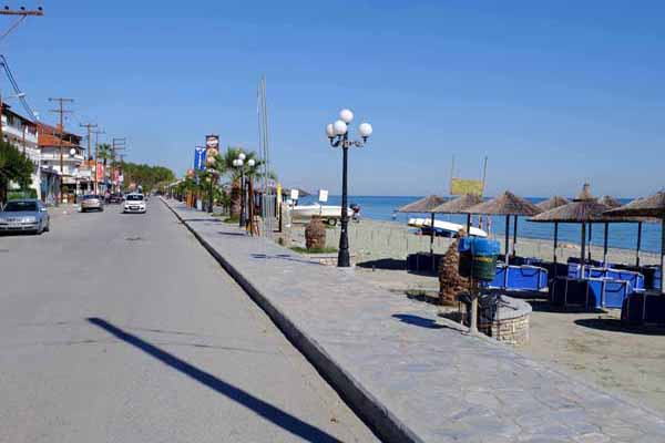 Leptokarya Strandpromenade