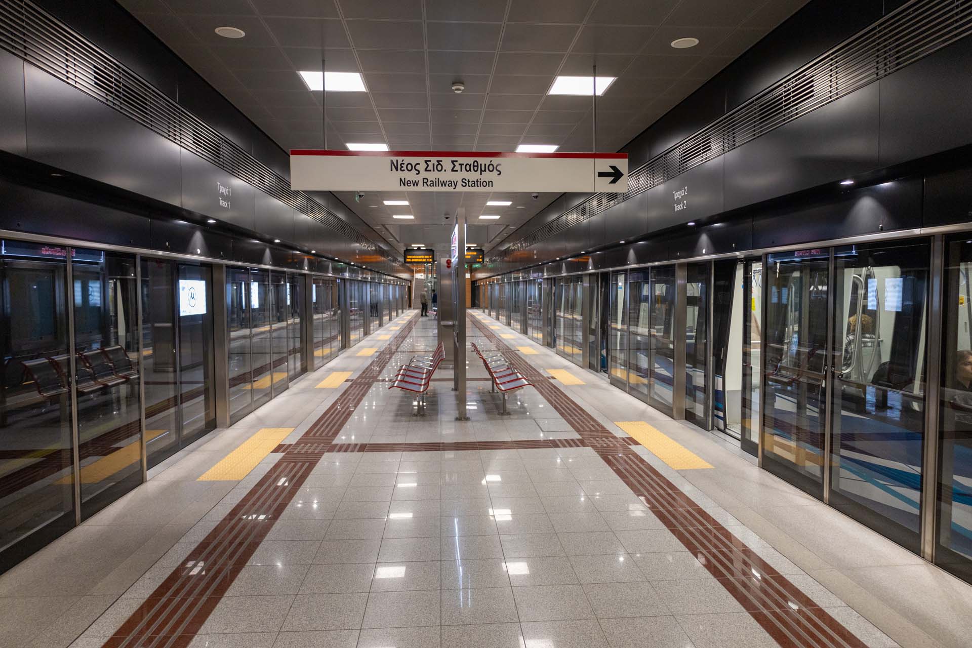 Metro Thessaloniki Station  Nea Elvetia