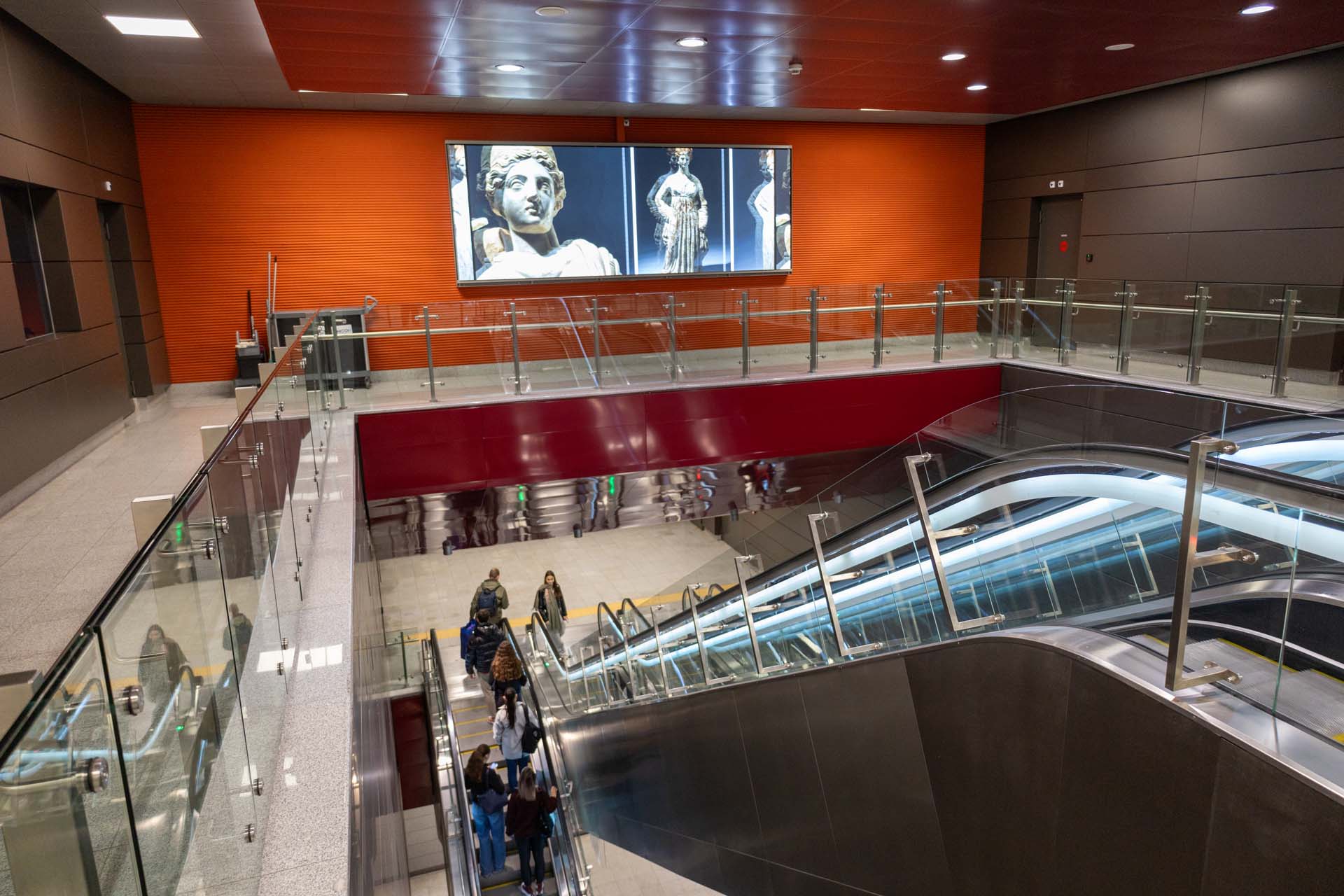 Metro Thessaloniki Station Sintrivani