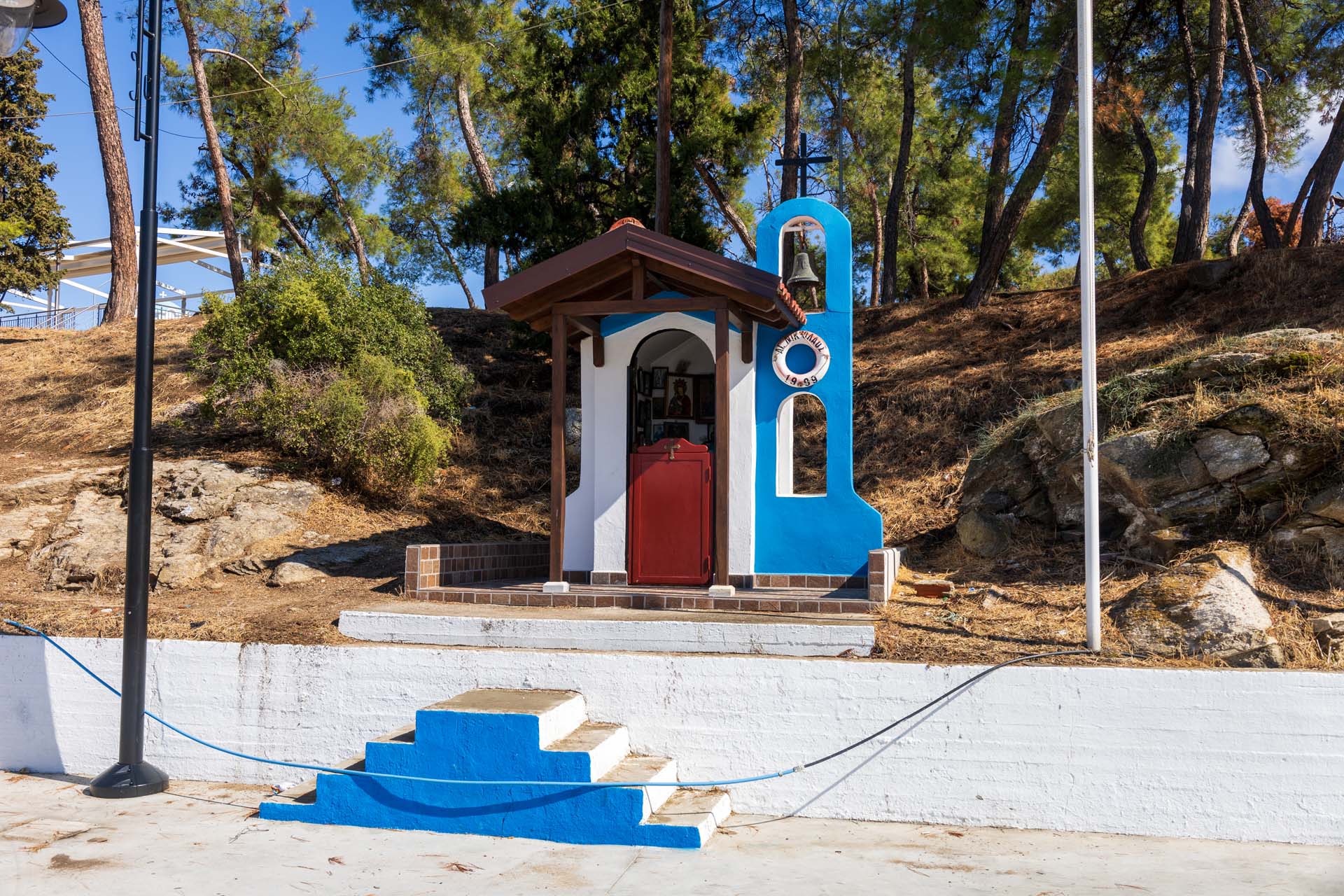 Nea Iraklitsa - Am Hafen