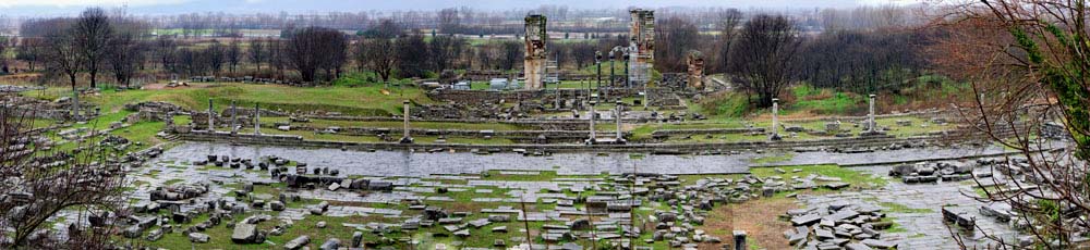 Philippi Historische Stätte Panorama
