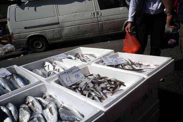 Thessaloniki Modiano Markt