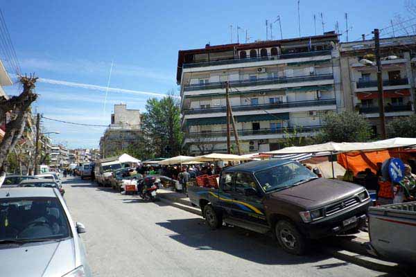 Thessaloniki Modiano Markt
