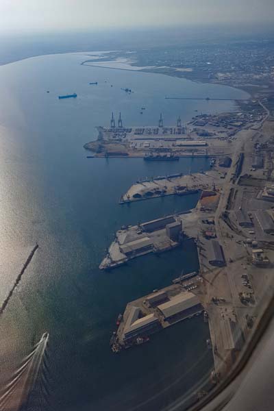 Thessaloniki Anflug
