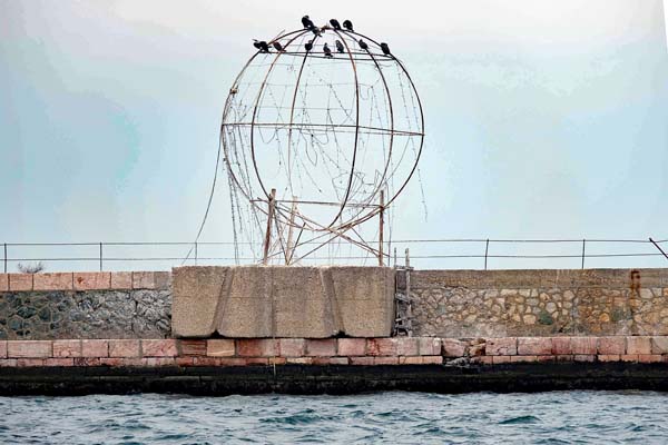 Thessaloniki Hafen Kunst