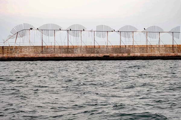 Thessaloniki Hafen Kunst