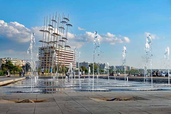 Thessaloniki Metal Umbrella