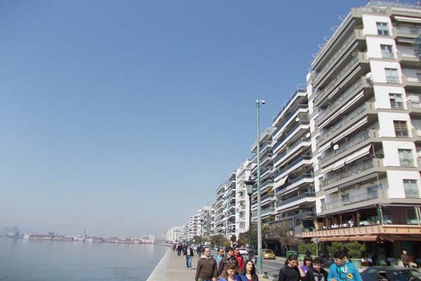 Thessaloniki Promenade Leoforos Nikis