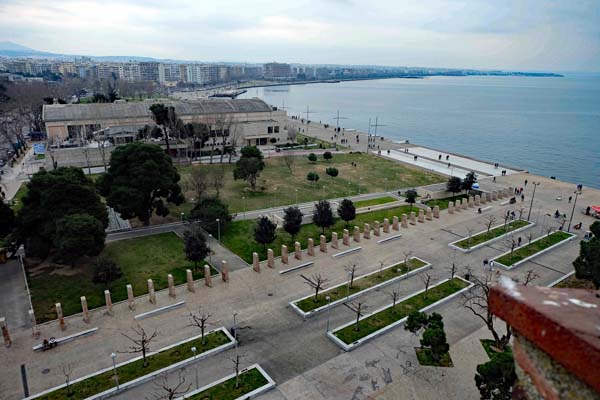 Thessaloniki Weisser Turm Aussicht