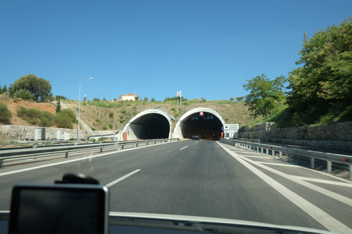 Fahrt zur Rio-Andirro Brücke