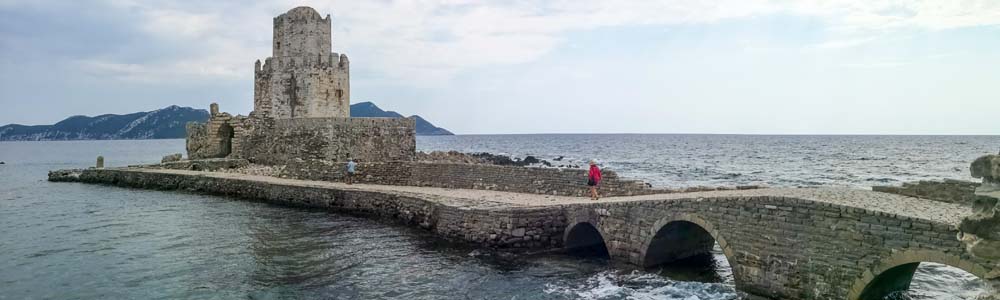 Methoni Methoni-Castle Burtzi Panorama