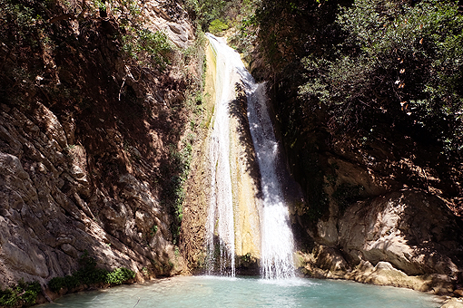 Neda oberer Wasserfall