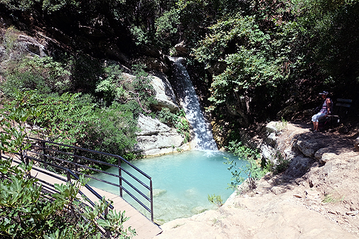 Neda unterer Wasserfall