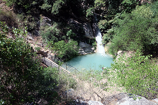 Neda unterer Wasserfall