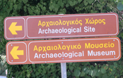 Wegweiser nach Olympia