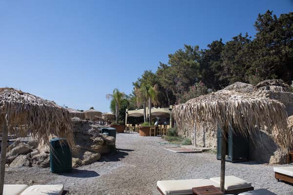 Kallithea Springs Sonnenschirme