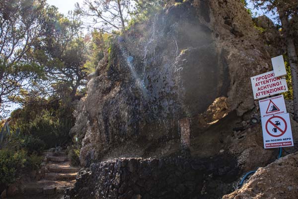 Kallithea-Springs Wasserfall