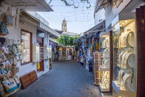 Lindos Altstadt