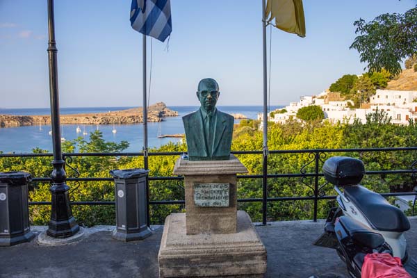 Lindos Statue Ioannis-Zigdis