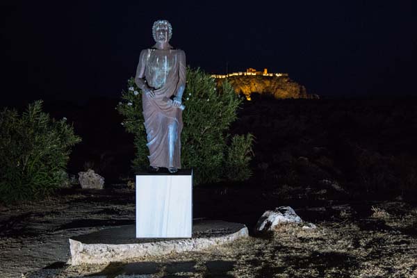 Lindos Statue Kleobulos-von-Lindos