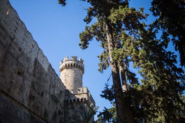 Rhodos Innerhalb der Stadtmauer