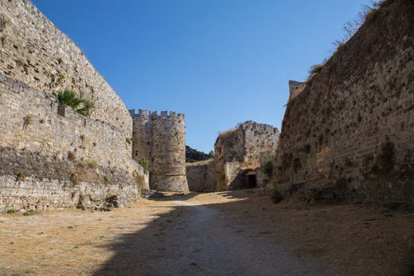 Rhodos Innerhalb der Stadtmauer