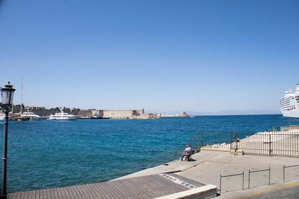 Rhodos Kolona Hafen