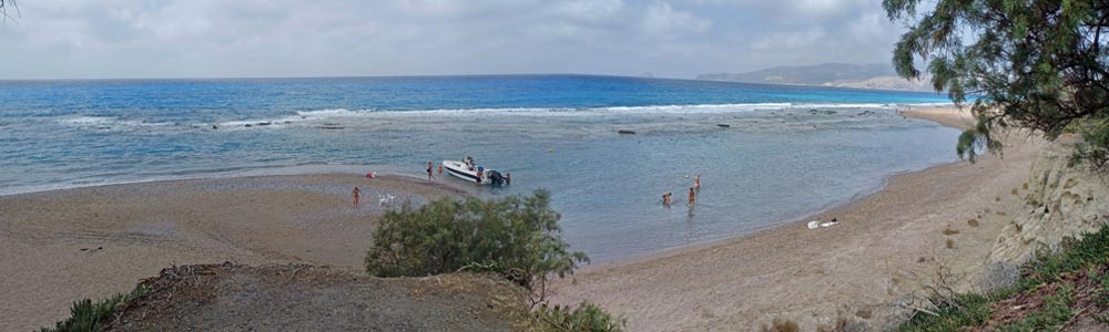 Rhodos Apolakia Beach Panorama