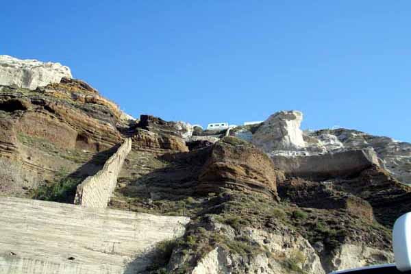 Athinios Port Felsformation