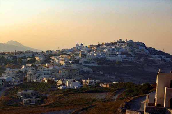 Blick auf Pyrgos