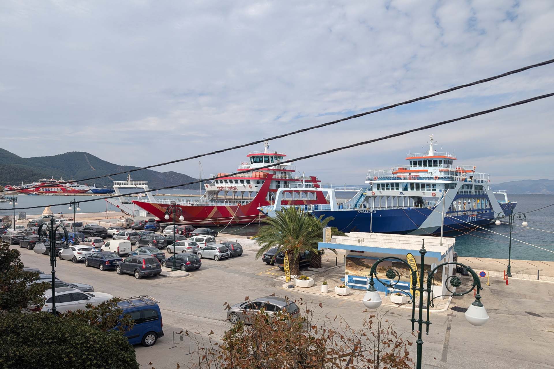 F&auml;hrhafen Limenas Thasou