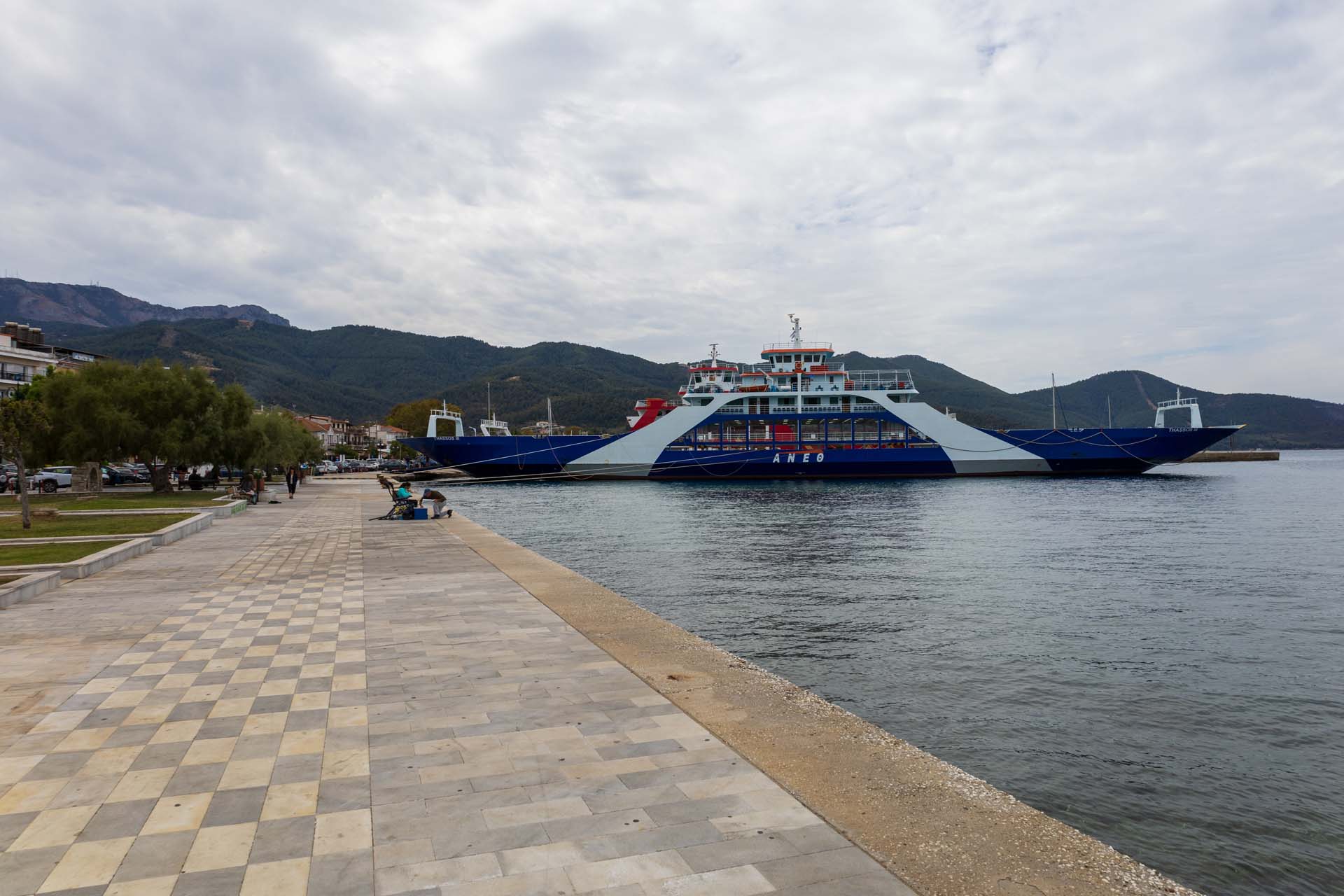 Limenas Thasou F&auml;hrhafen