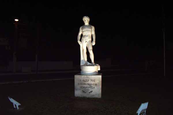 Limenas Thasou Marmor Statue
