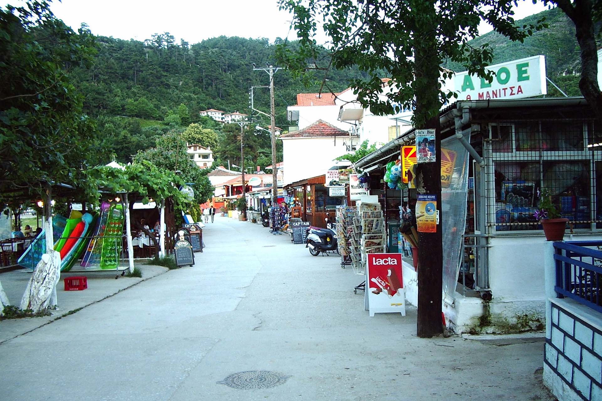 Skala Potamia Flaniermeile