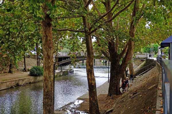 Trikala Fluss Litheos Potamos