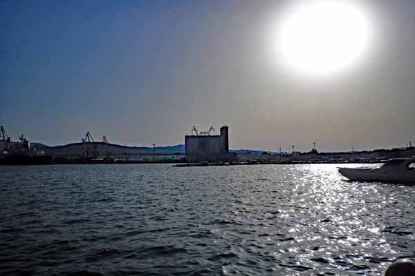 Volos Sonnenuntergang