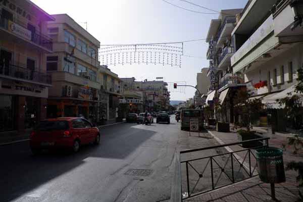Volos Straßenverkehr