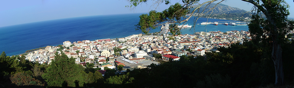 Panorama Zakynthos Stadt