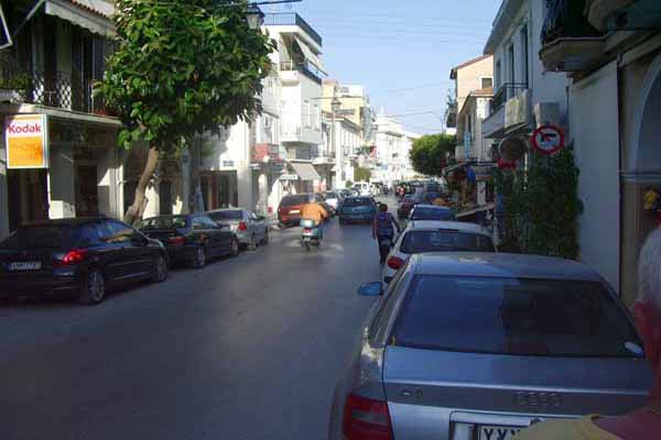 Zakynthos Seitenstrasse
